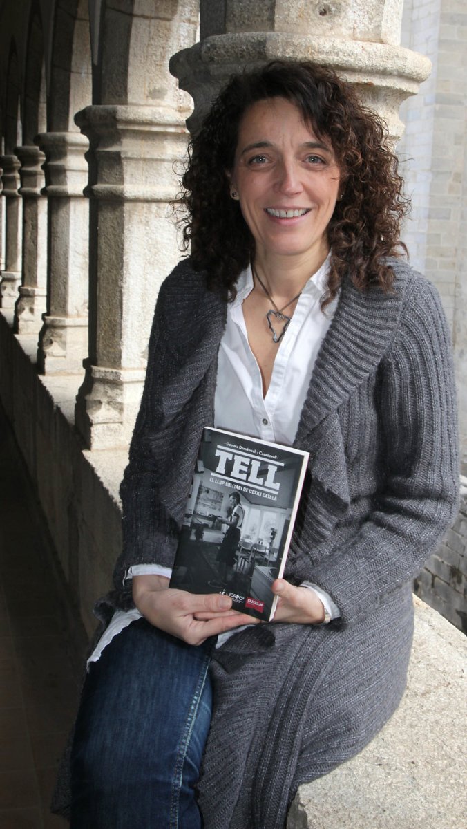 Girona Gemma Domènech i Casadevall, investigadora de l'Institut Català de Recerca en Patrimoni Cultural, que ha publicat un llibre sobre l'arquitecte Jordi Tell Novelles (1907-1991), "Tell, el llop solitari de l'exili català".