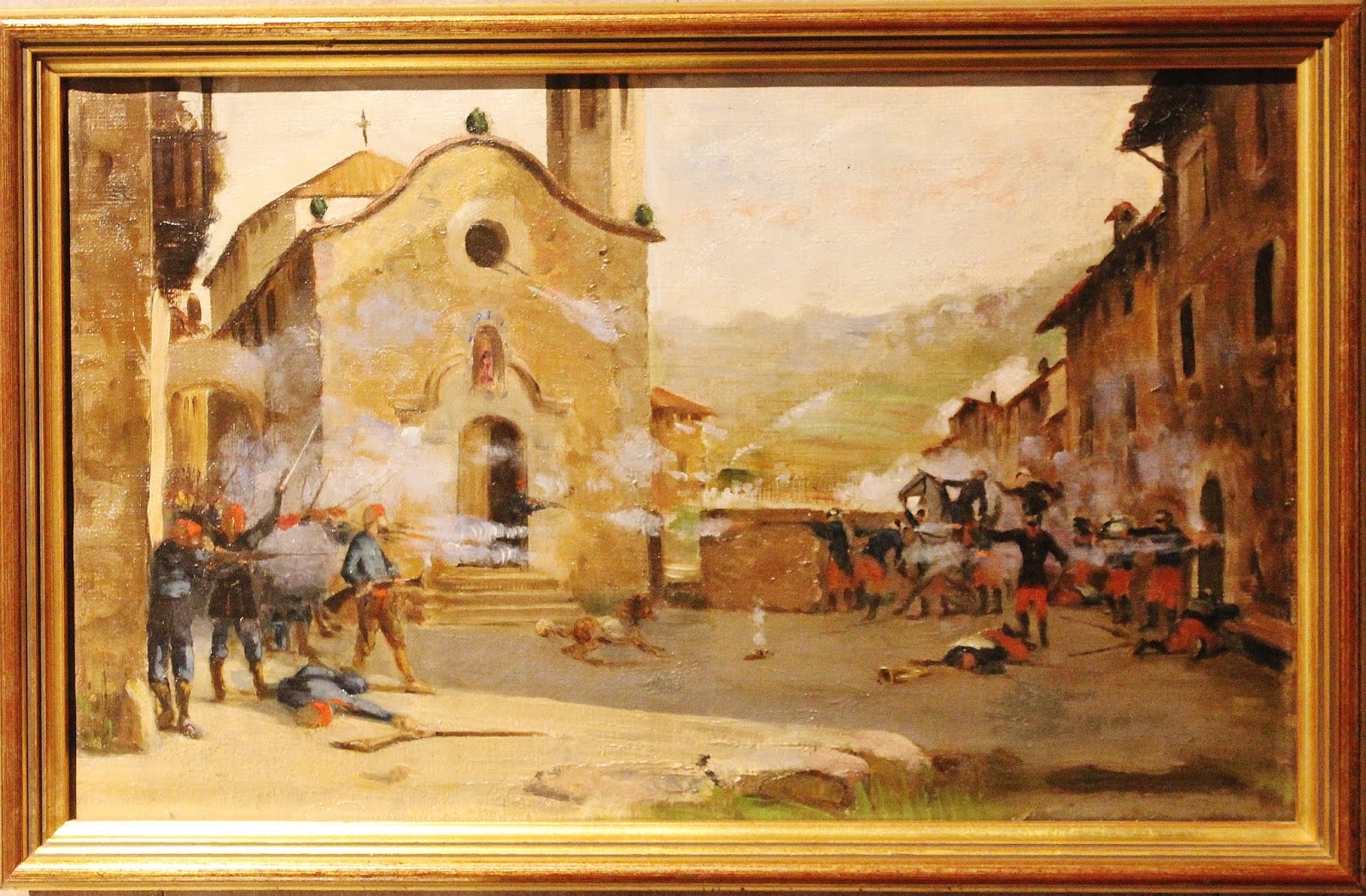 Casassas_lluita a la plaça Marià Vayreda