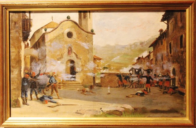 Casassas_lluita a la plaça Marià Vayreda